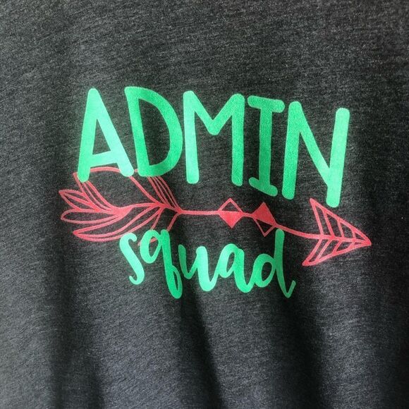 Admin Squad Graphic Tee Size Medium - Picture 2 of 4
